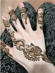 Indian Hand Tattoo